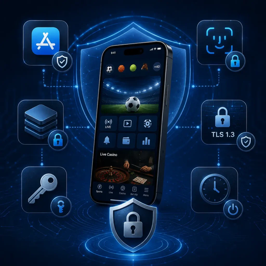 1xbet ios app security